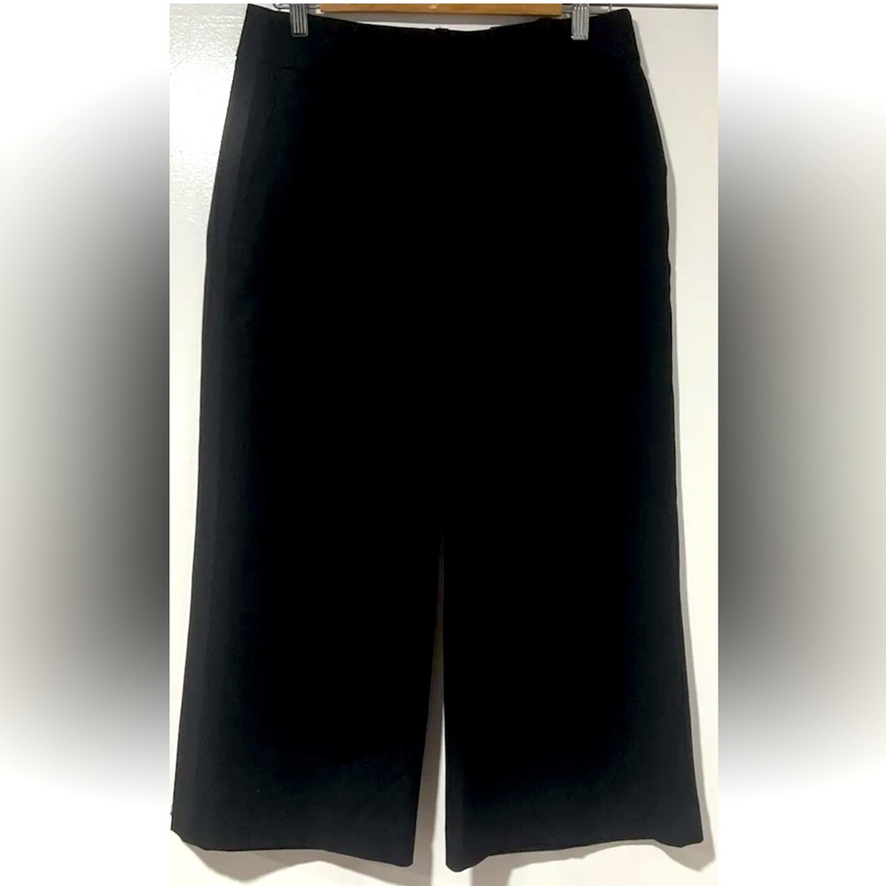 Apt. 9 Career Casual Wide Leg Cropped High Rise Pants Sz M Pockets Vacation SALE